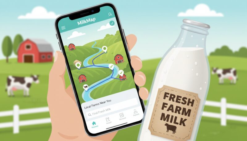 MlekoMap platforma prodaja mleka Srbija MlekoMap platforma prodaja mleka Srbija